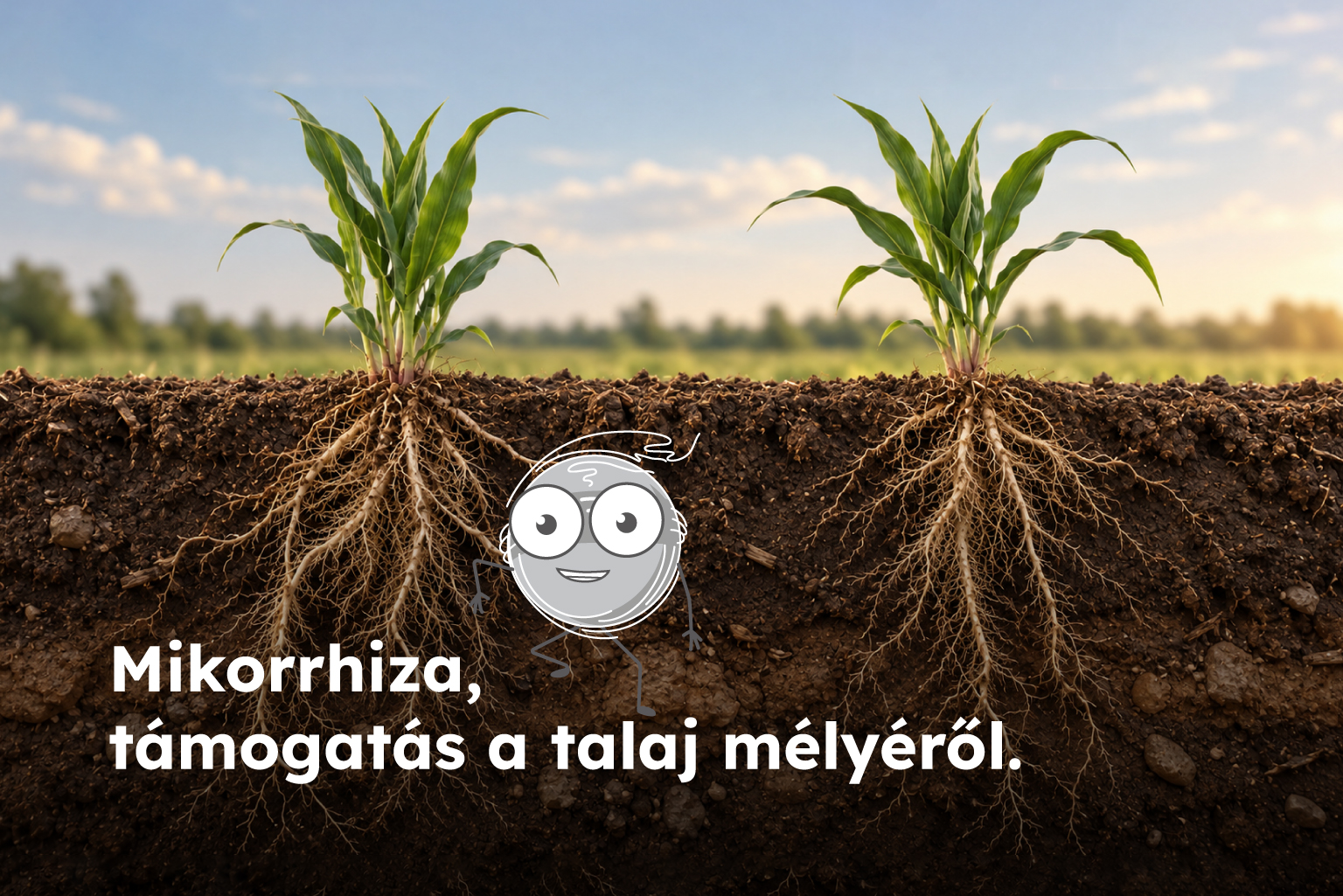 Láthatatlan szövetségesek a talajban
